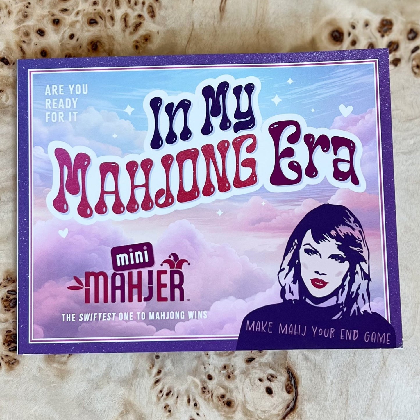 Taylor Swift Inspired Mahjong Card