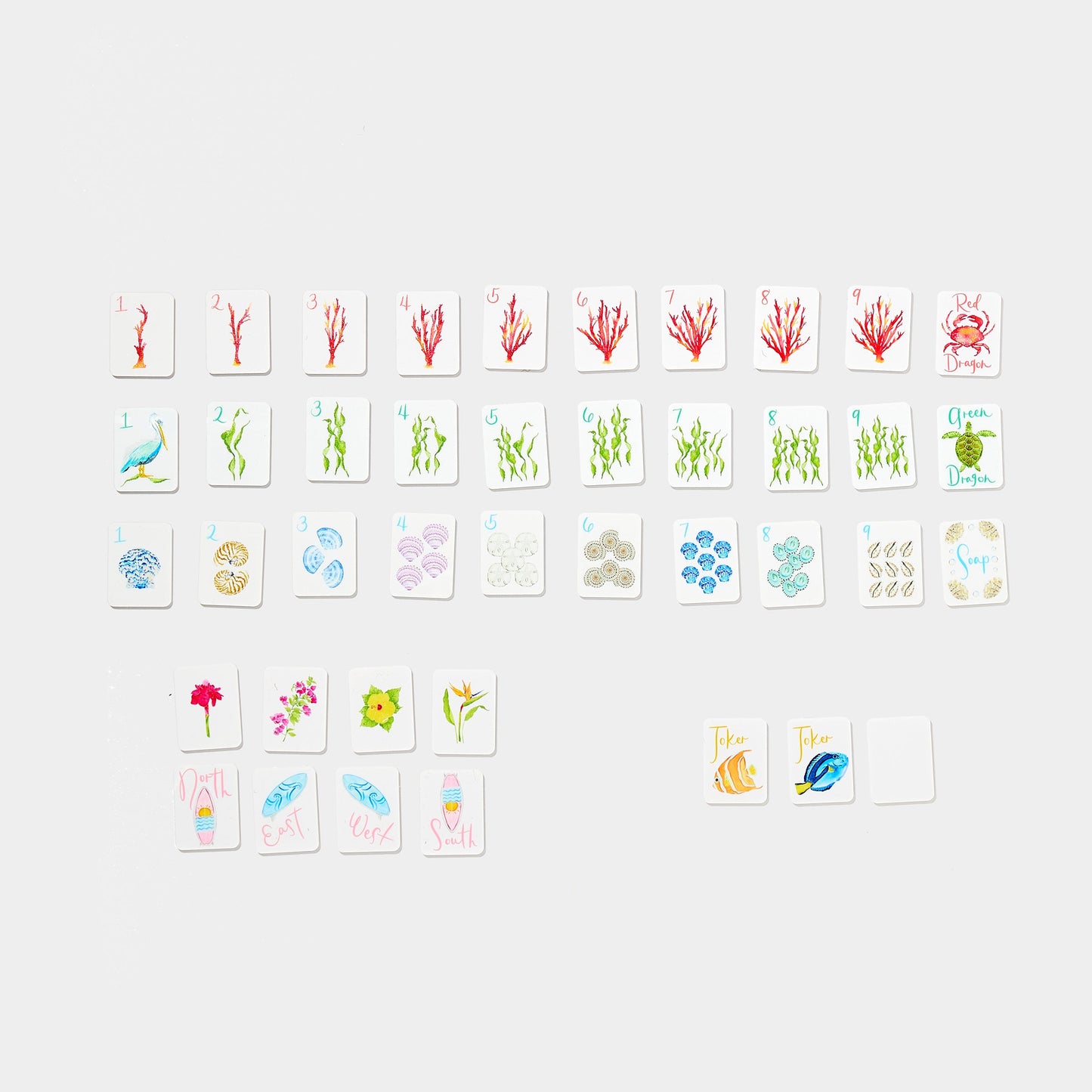 Just the Tiles:  BEACH Edition